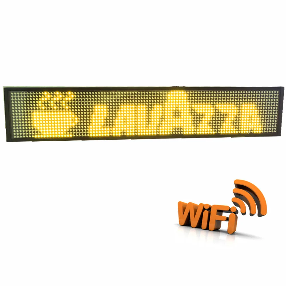 IOS APP P5mm wifi светодиодный дисплей Панель 2" новая технология SMD. Идеальный магазин кофе-бара приветствует открытые рекламные решения
