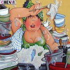 Картина из страз CHENYI 5D 