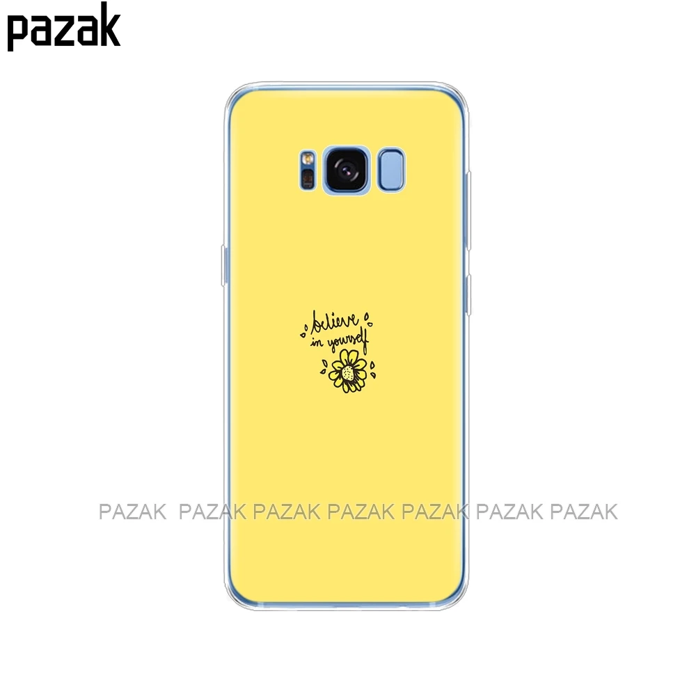 34529 Silicone phone Case For Samsung Galaxy S8 / S8 PLUS Cases Cover For Samsung S8 / S8 plus new fation Phone shell - Цвет: 34529