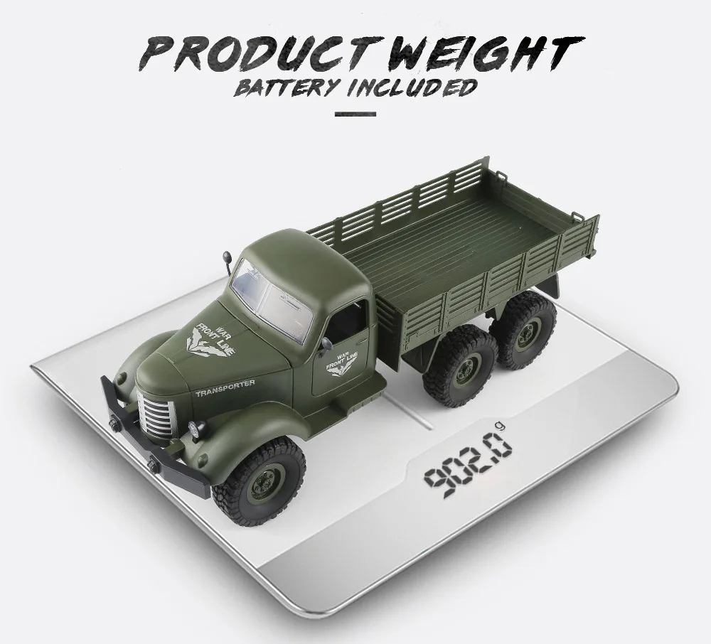 1:16 Ретро грузовик шесть-колеса RC автомобиль на открытом воздухе восхождение автомобиля симуляция дистанционное управление электрический игрушечный автомобиль подарок для малышей коллекция