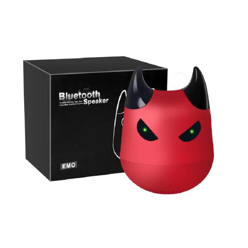 Мультфильм демон Мини Bluetooth Беспроводная аудио игрушка маленький монстр селфи