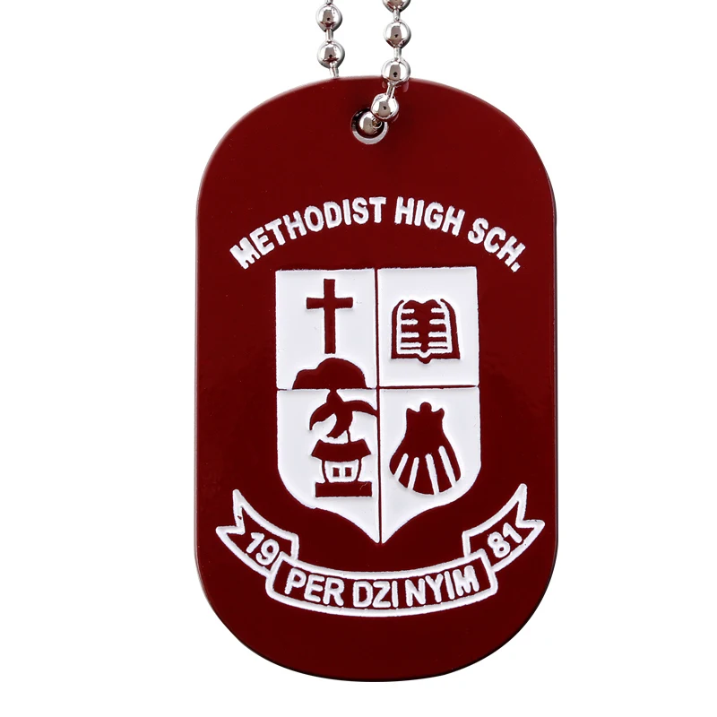 Бирка для собаки с гравировкой под заказ недорогая Красная бирка надписью | Дом и