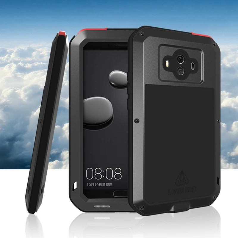 Мощные Чехлы LOVE MEI для телефонов Huawei Mate 10 чехол Mate10 сверхпрочный ударопрочный из