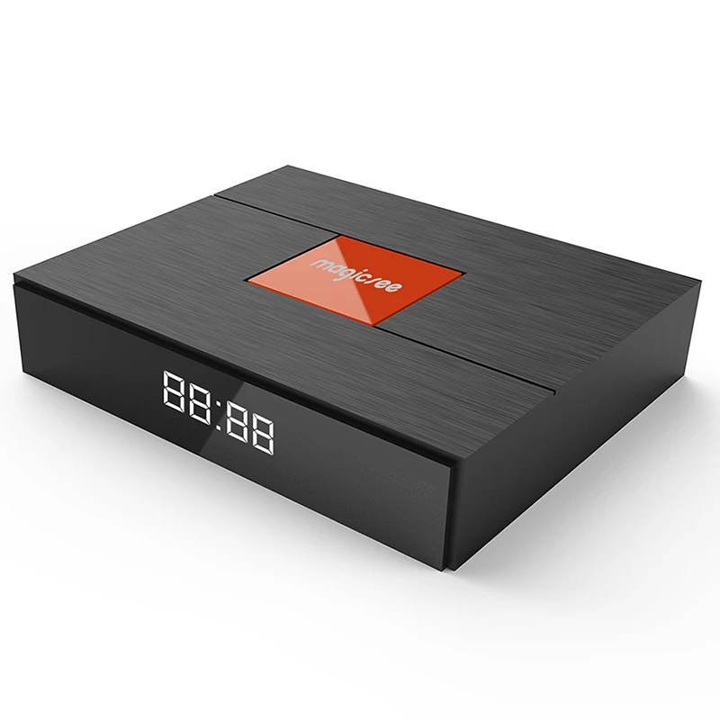 Magicsee C400 плюс Android ТВ Box 4 K Amlogic S912 Восьмиядерный 3 Гб оперативной памяти 32 Гб ПЗУ Smart ТВ Box двойной WiFi BT4.1 DVB-S2 HD медиаплеер