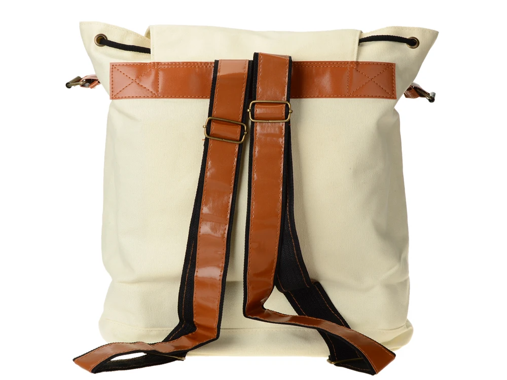 Fashion Beige Unisex School Youth Schoolbag Backpack Canvas Shoulder Travel Bag Satchel Bookbag shoulder bag backpack | Багаж и сумки