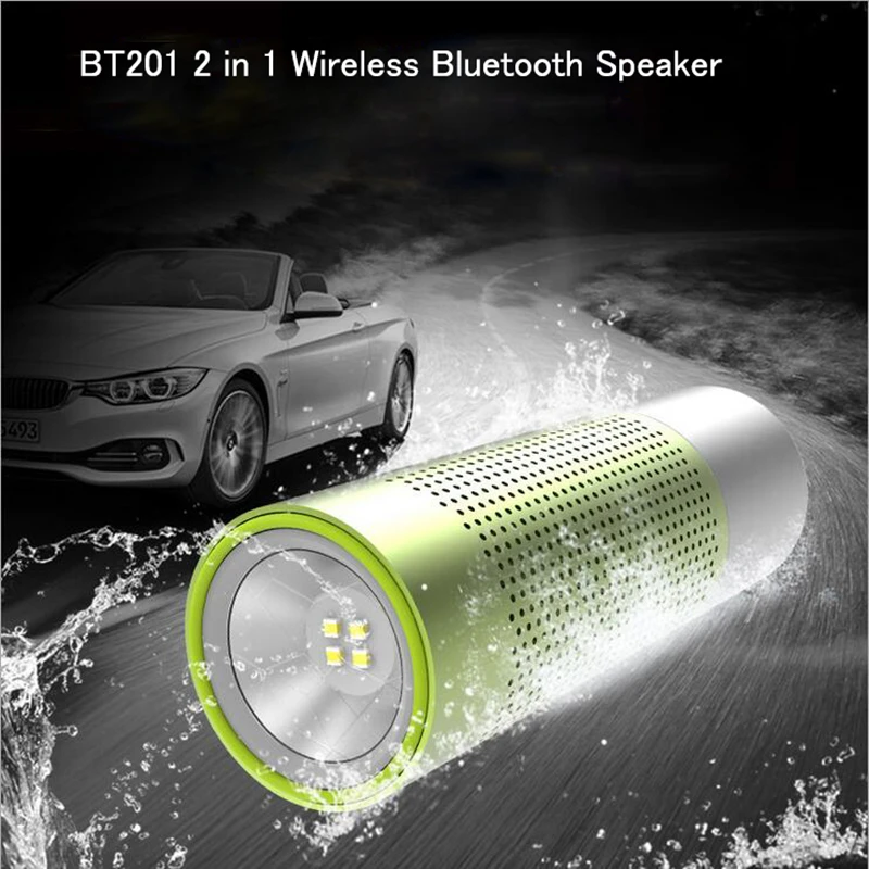 Новый BT201 2 в 1 Беспроводной Bluetooth Динамик громкоговоритель с микрофоном Поддержка