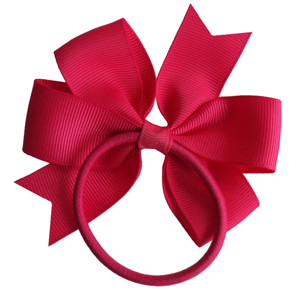 2 шт. бант для волос Pinwheel с эластичными лентами 1/4 '' эластичные аксессуары