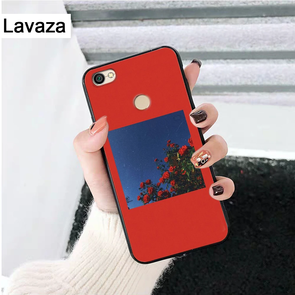 Лаваза Силиконовый чехол с принтами цветов для Xiaomi Redmi 4A 4X 5 5A 6 6A 7 7A 8 8A K20 Pro Plus S2 Go on.