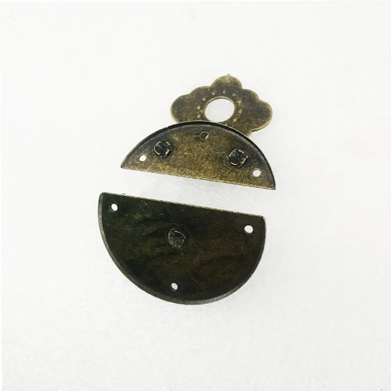 Круглые защелки для ящика чемодана металлический замок деревянной коробки