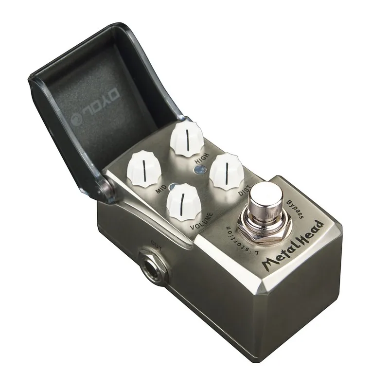 JOYO JF-315 металлическая головка искажения мини смарт-Гитара педаль эффектов