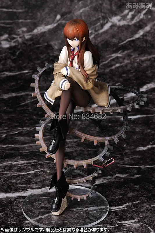 J.g Chen/Бесплатная доставка Прохладный 9 &quotШтейнс ворота Makise Kurisu 1/8 Масштаб ПВХ