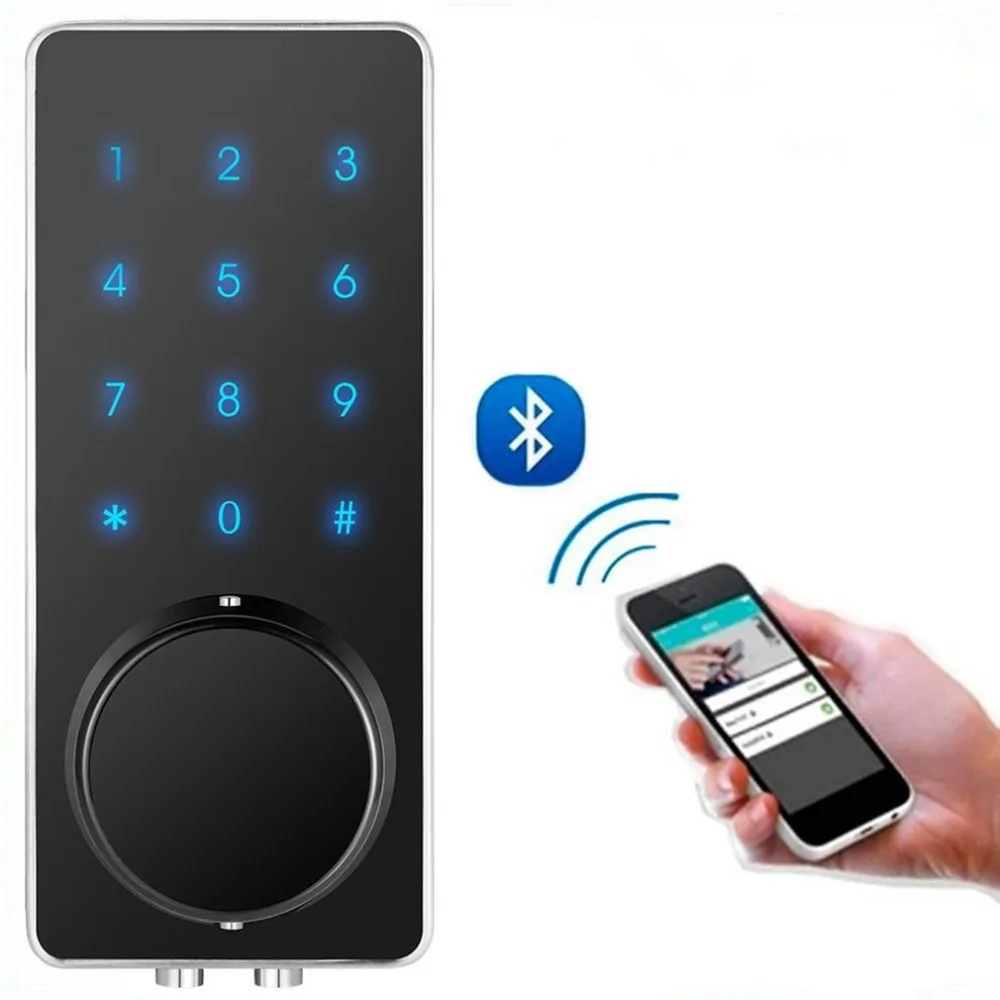 OS8815BLE BT Электронный Keyless задняя подсветка клавиатура дверной замок разблокировка