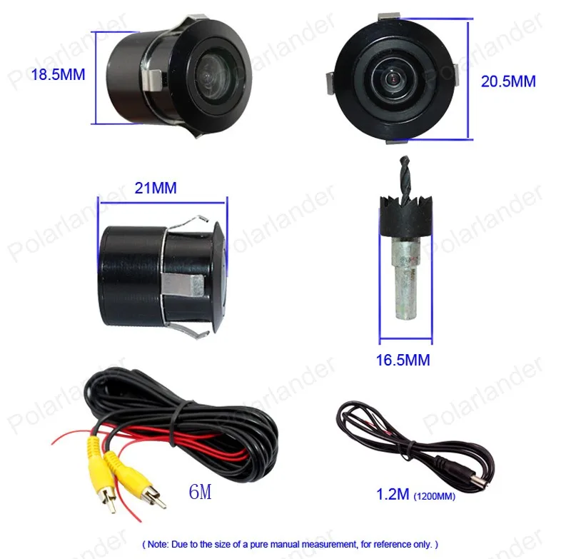 

Hot sell reverse parking camera with wireless transmitter receiver Rearview Mirror Monitor kit for Car Rear reversing backup