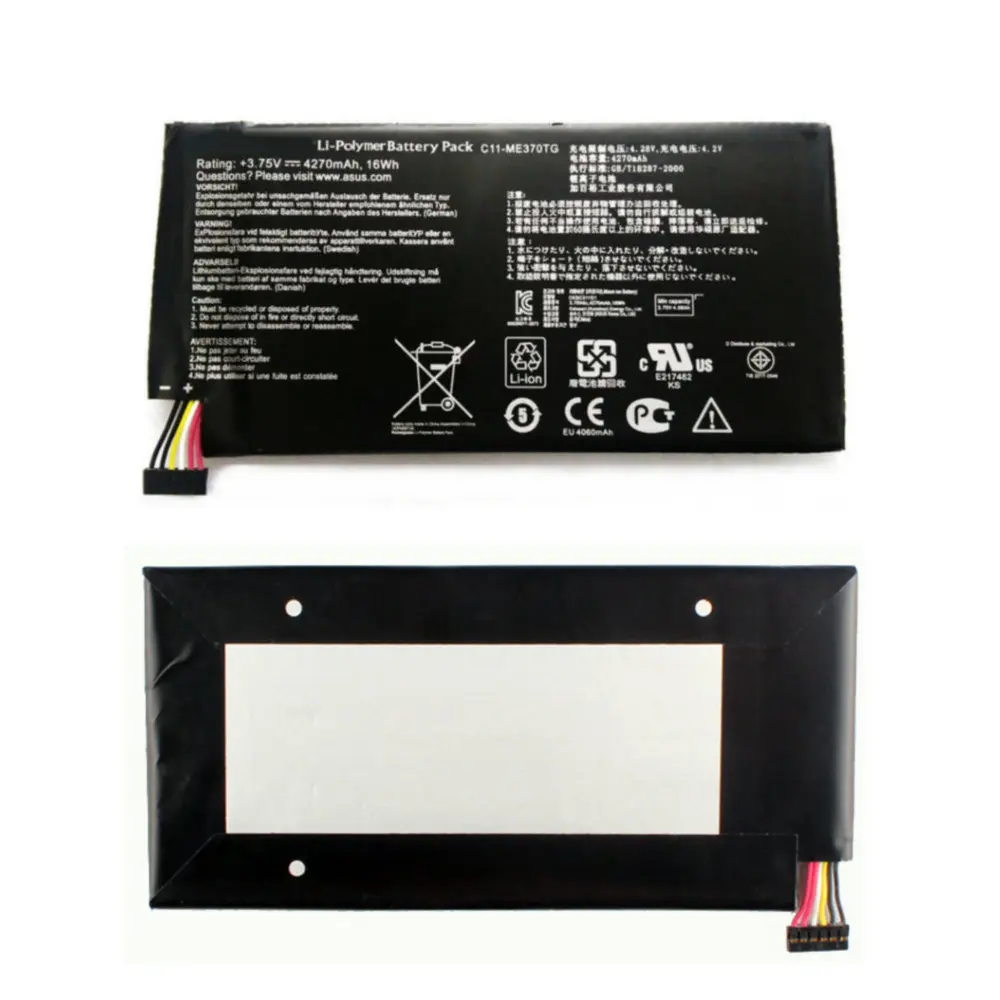 

High quality Replacement Battery Li-ion C11-ME370TG for Asus Google Nexus 7 32GB 3G Version Tablet 4270mAh