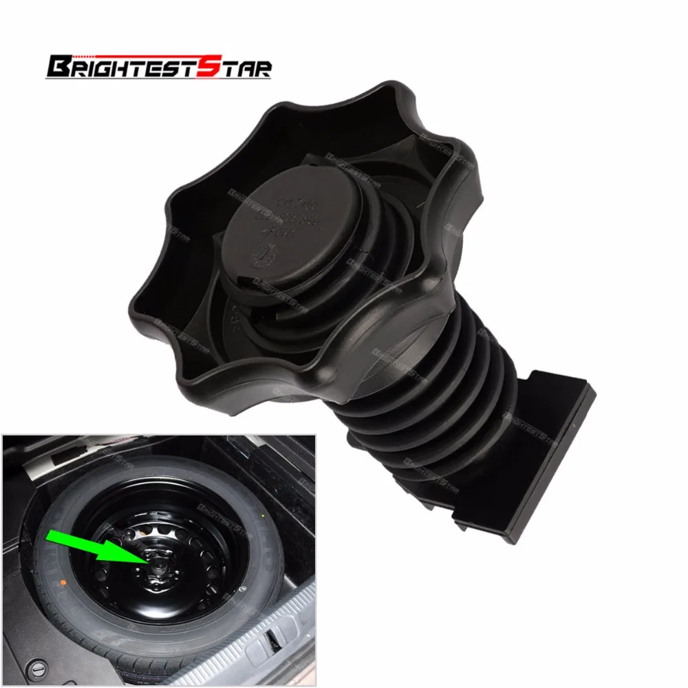 Black Spare Tire Hold Down Bolt Wing Nut Screw For VW Passat B6 B7 CC 2007-2016 3CD803899 3C0803899 | Автомобили и мотоциклы