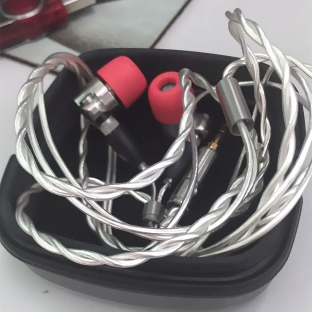 Высокое качество FENGRU DIY в ухо наушники 1DD+ 2BA Hybird HIFI наушники бас DJ металлические наушники 6N кабель с MMCX интерфейсом