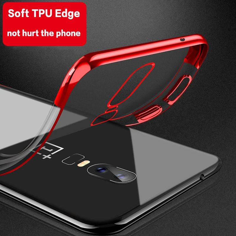 GKK чехол для Oneplus 6T 5t 5 6 7 мягкий силиконовый гибкий телефона анти-шок