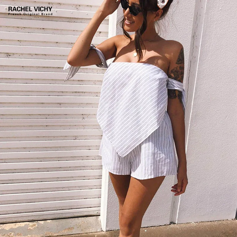 Новая мода vichy пикантные пляжные вечерние 2128 playsuit Женская летняя обувь шифон