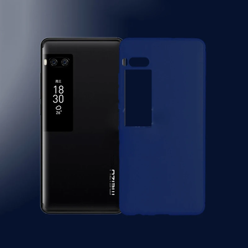 ультра тонкий Мягкий силиконовый чехол на meizu Pro 7 чехлы силикон штейн матовый