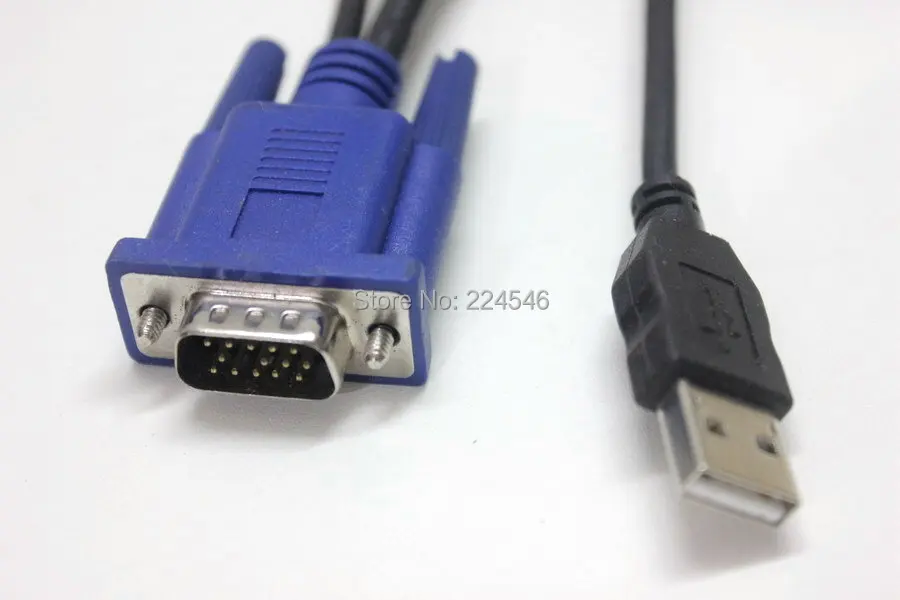 Подержанный DP/N OUF366 520 294 504 USB KVM POD кабель для серверного интерфейса системы Dell|kvm