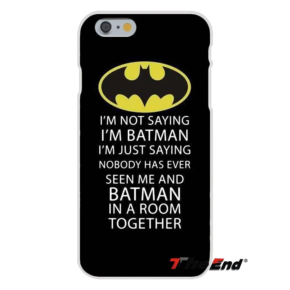 Я не говорю что я постер с Бэтменом силиконовый мягкий чехол для телефона Xiaomi Redmi 4