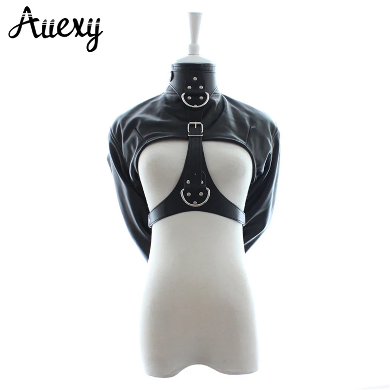 AUEXY Женский Бандаж соблазнительный бандаж для рук|hand restraints|fetish bdsmarm binder |