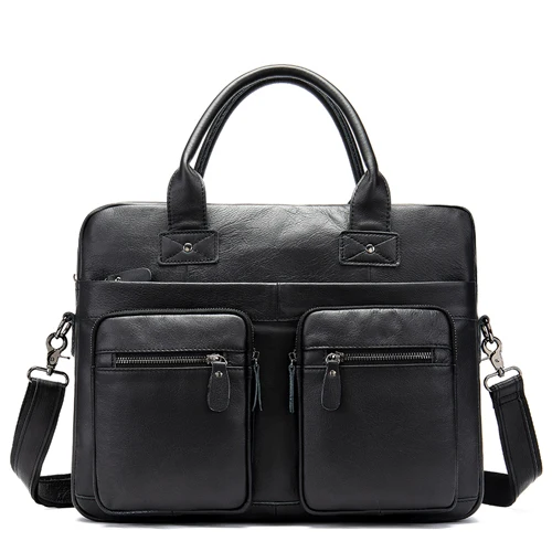 8380A4black Мужская сумка WESTAL из натуральной кожи, мужской портфель, Офисные Сумки для мужчин, кожаная сумка для ноутбука porte, мужская деловая сумка 8380 - Цвет: 8380A4black