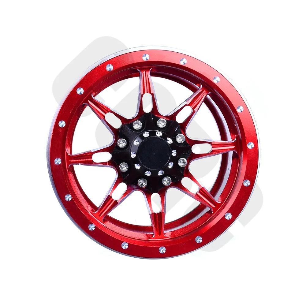 4 шт. CNC металлический сплав 1 9 дюйма обод ступицы колеса Beadlock для 1/10 RC Гусеничный