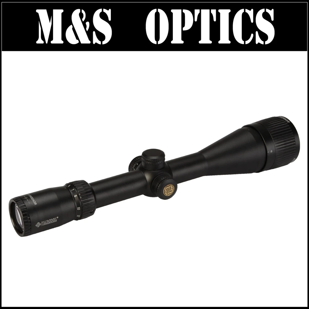 Дешевая Охота Marcool ALT 6 24x50 AOIR Airsoft Air guns оптический прицел Прицелы для винтовок|sight