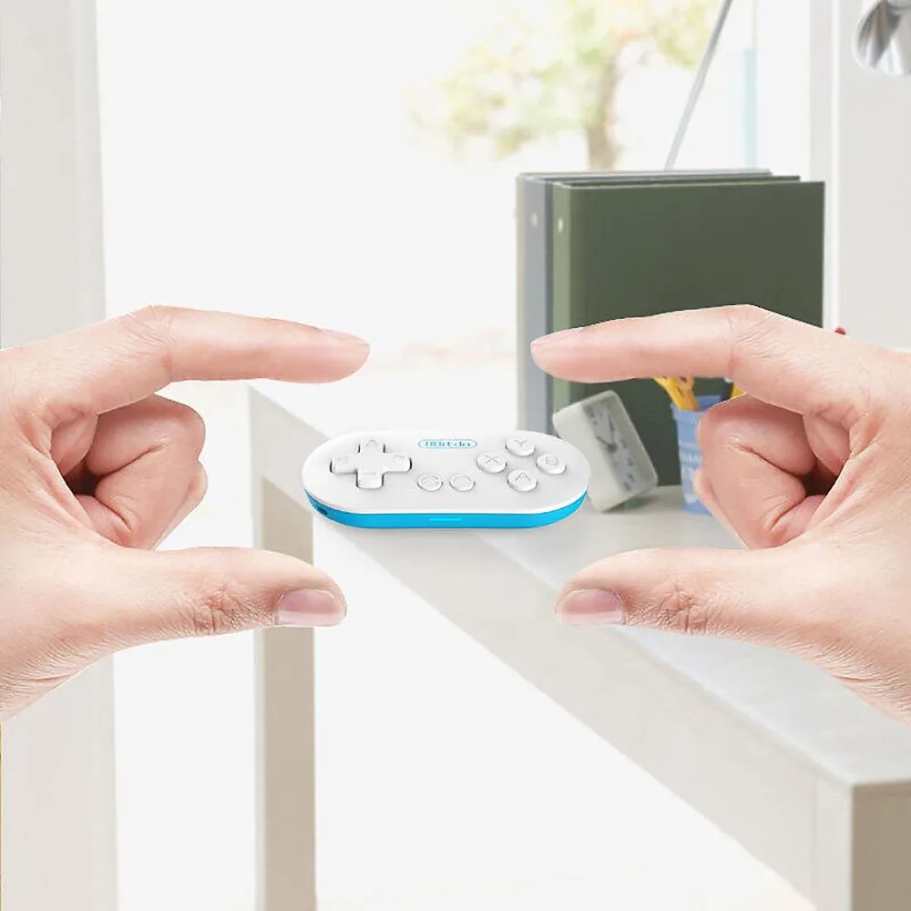 8bitdo нулевой мини Портативный Беспроводной Bluetooth игровой контроллер геймпад