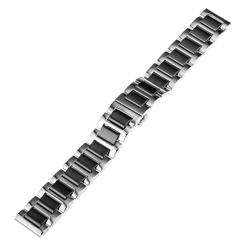 Ремешок керамический для Samsung Gear S2 Classic R732/R735 браслет с застежкой бабочкой