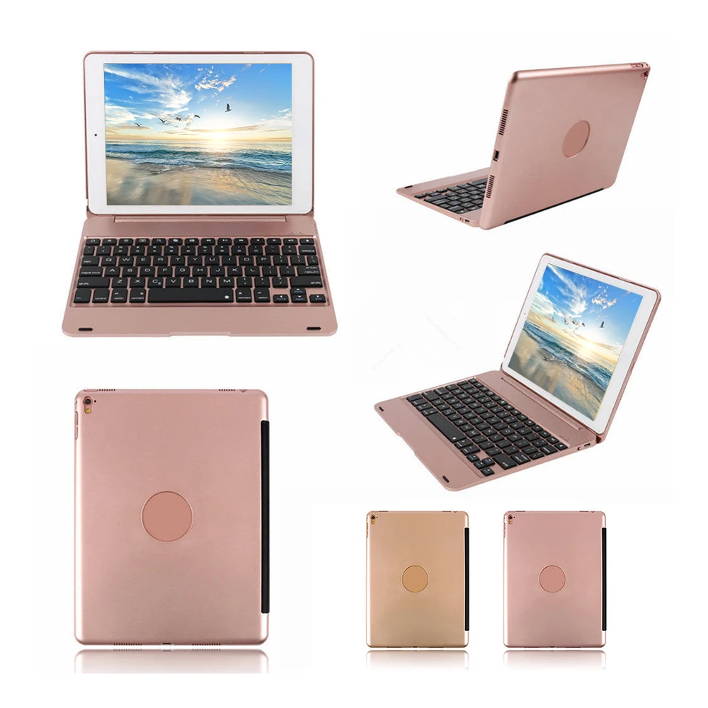 Складной чехол F19 с беспроводной клавиатурой подставка для планшета