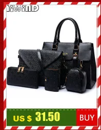 MIWIND New Women Handbag PU Leather Female Bags Fashion Shoulder Bag High Quality 6-Piece Set Designer Brand Bolsa Feminina