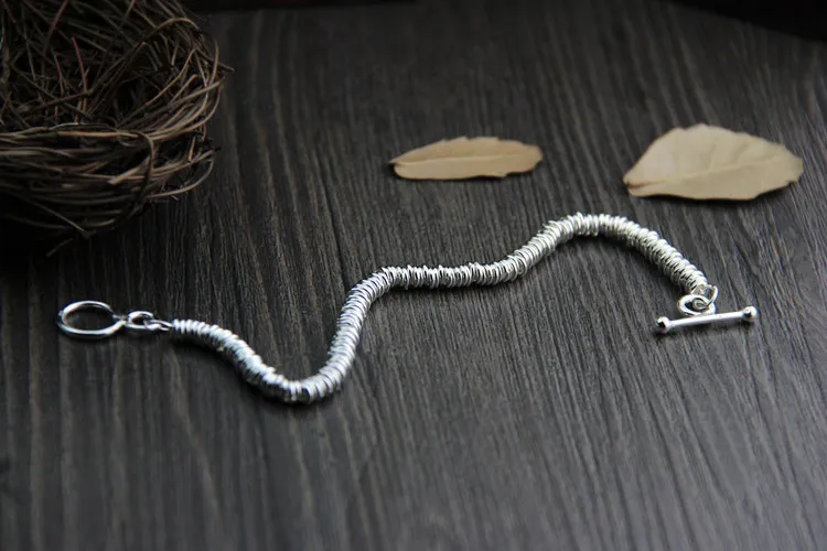 Женский браслет C & R из стерлингового серебра 925 пробы с витой веревкой тайского