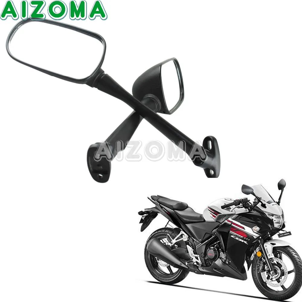 Зеркало заднего вида для мотоциклов Honda CBR250 CB1300S 2003 2012 1 пара|Боковые зеркала и