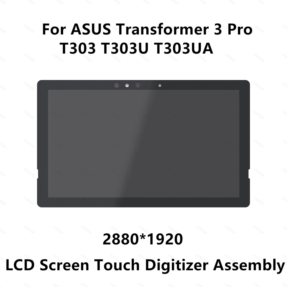 12 6 ''для ASUS Transformer 3 Pro T303 T303U T303UA полный ЖК экран панель сенсорный дигитайзер