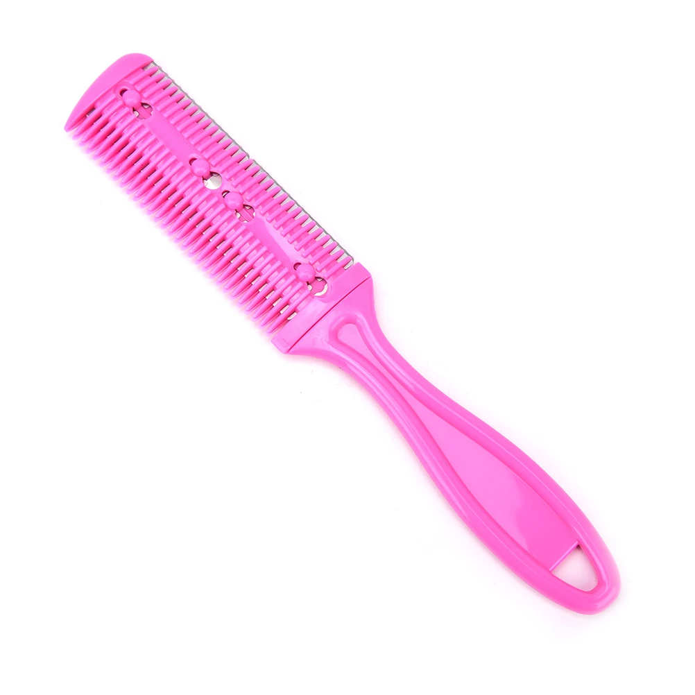 1 шт. Лидер продаж двойными бортами расческа для волос с лезвием резак резки