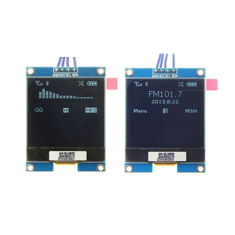 1 5 дюймов 128x128 OLED Щит Модуль дисплей экран кодер с драйвером IC SSD1327 цифровые