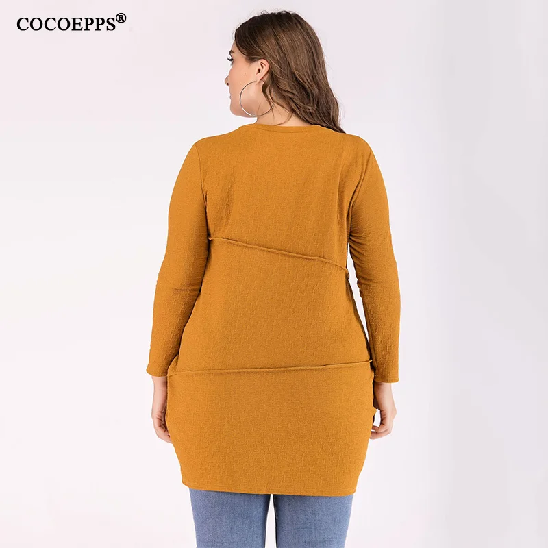 Женская Лоскутная Футболка 2xl 3xl большого размера женские топы с круглым вырезом
