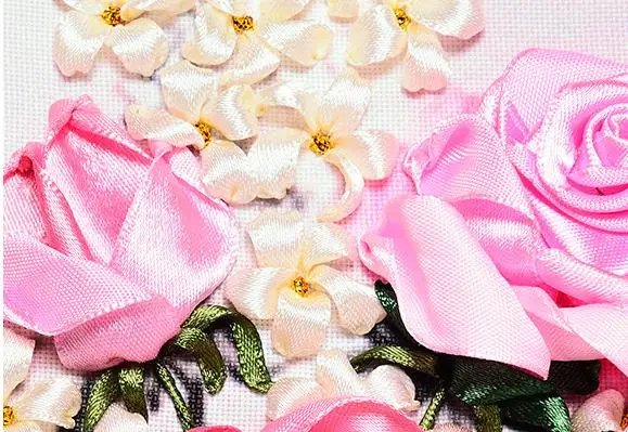 Хобби DIY лента вышивка для начинающих картины рукоделие Наборы 3D Вышивка крестом