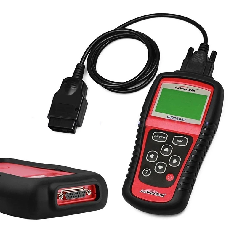 Профессиональный EOBD OBD2 OBD II сканер автомобильный компьютер средство диагностики транспортного средства то же самое с MS509 автоматический считыватель кода инструмент сброса двигателя