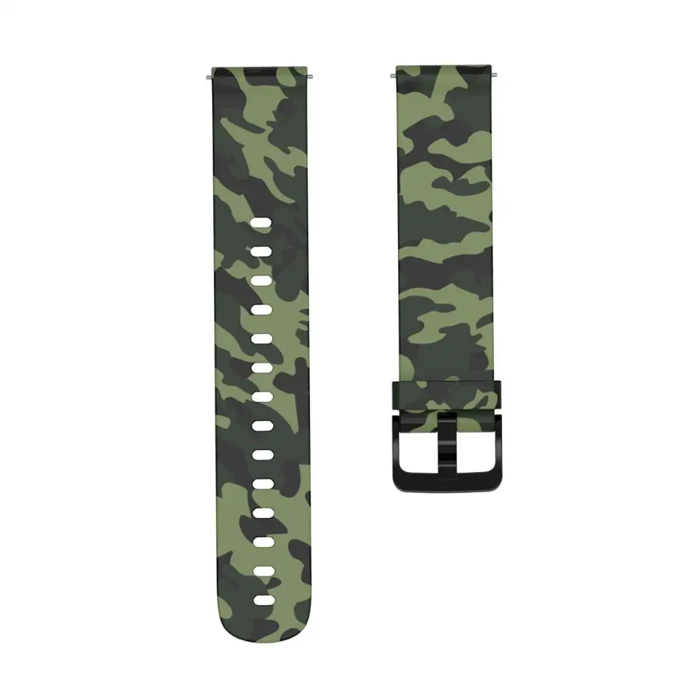 11 Huami Amazfit Bip BIT PACE Lite Youth 20 мм спортивный силиконовый ремешок для Xiaomi Смарт часы сменный ремешок - Цвет: 11
