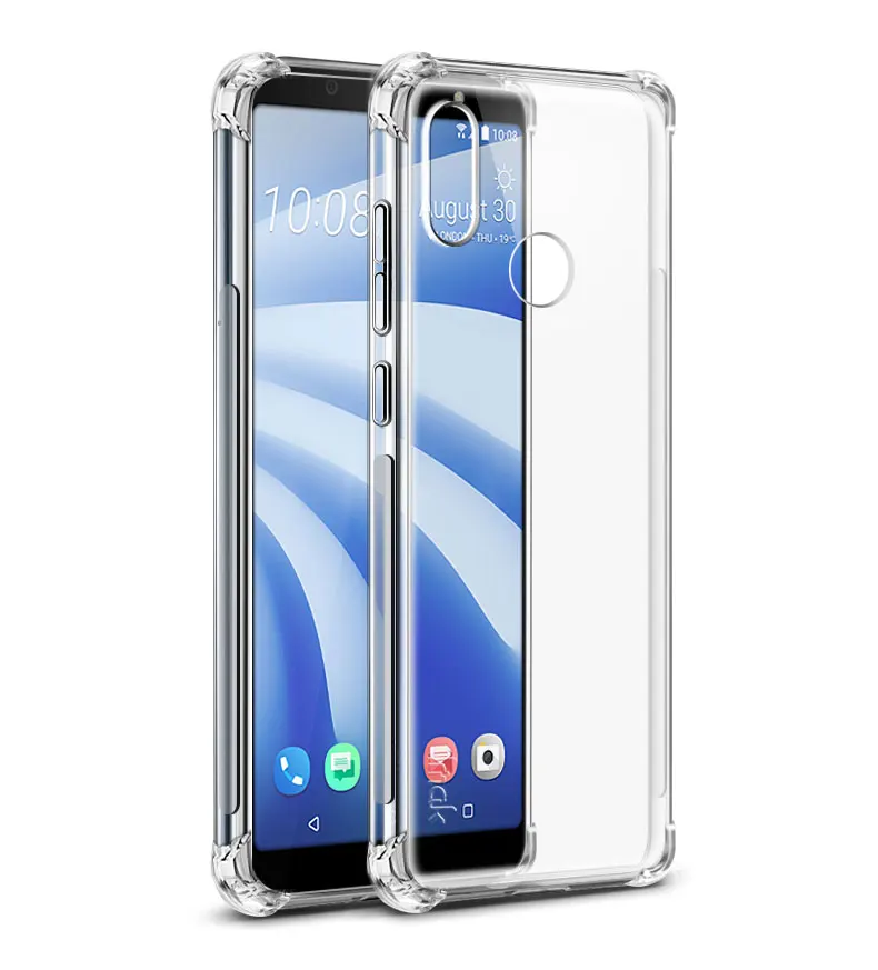 Подушка безопасности для версия для htc U12 случай жизни с Экран защитная пленка IMAK чехол-накладка на заднюю панель из силикона и мягкого ТПУ с крышкой для htc U12 случай жизни силиконовый чехол