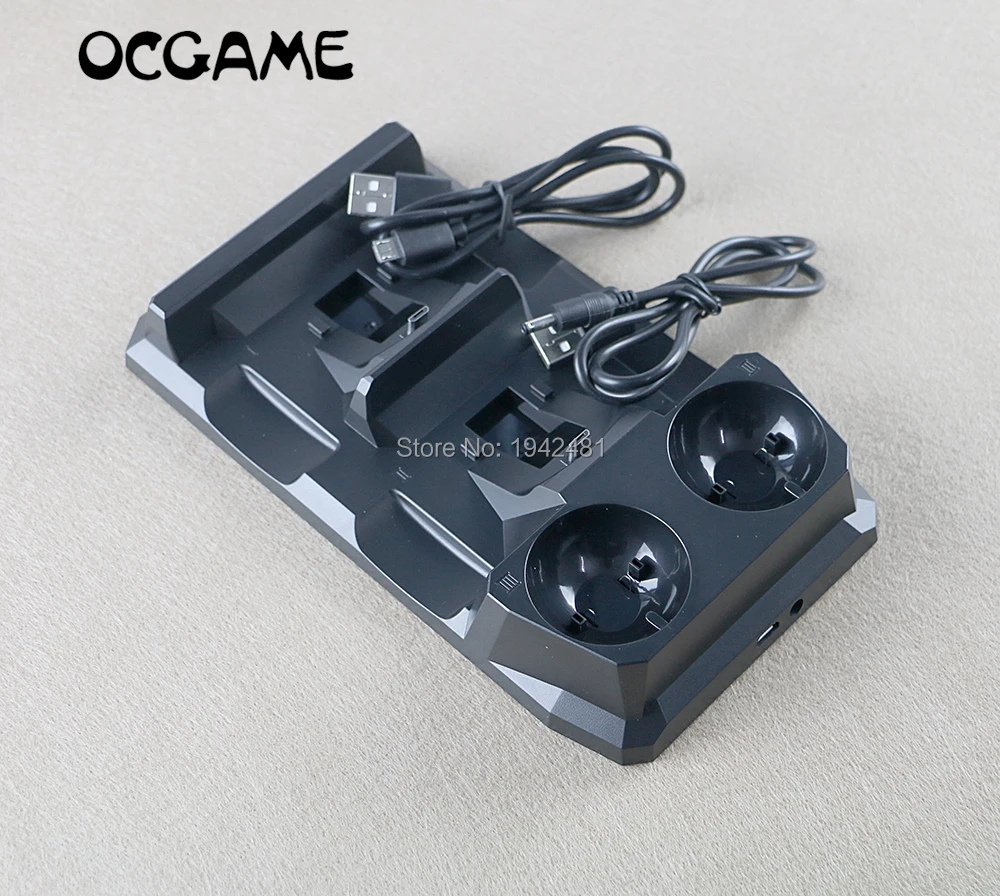 Беспроводной контроллер для PS4 L/R PS Move 4 в 1 устройство быстрой зарядки док-станция