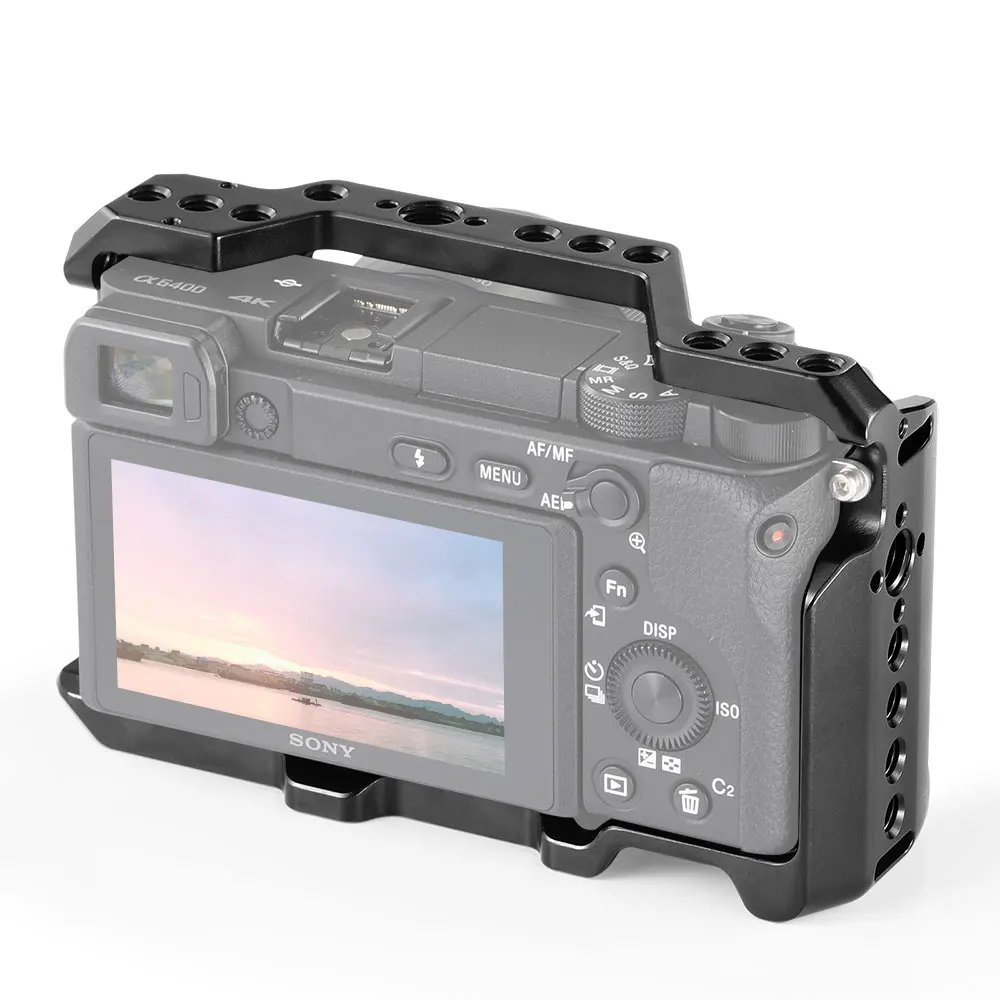 Клетка для камеры SmallRig A6400 для sony Alpha A6300/A6400/A6500/A6100 камера w/1/4 3/8 резьбовые отверстия для Vlog DIY опция 2310