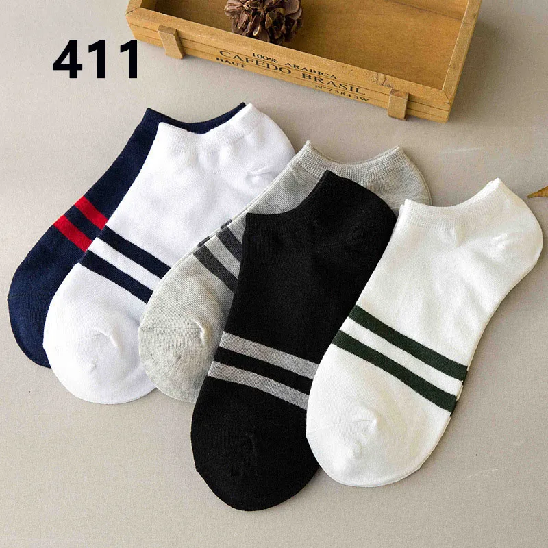 Мятный 10 pieces = 5 pairs New Women's Shallow Mouth Invisible Boat Socks Silicone Non-Slip Invisible Breathable Cotton Socks Meias - Цвет: Мятный