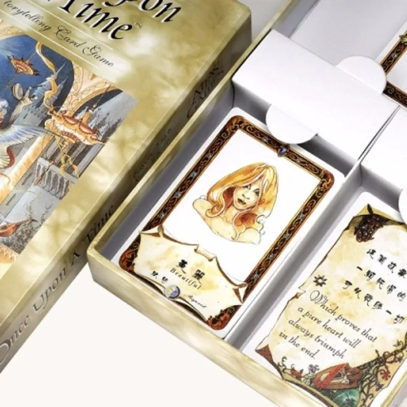 Once Upon A Time смешная настольная игра карточные игры Высокое качество английский/китайский издание игры для вечерние/семья с английской инструкцией