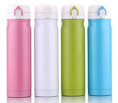 2015 popular Travel Bike Bicycle 350/500ml Sports Stainless Steel Water Bottle Vacuum Flask|flask glass|flask designsbottle applicator |