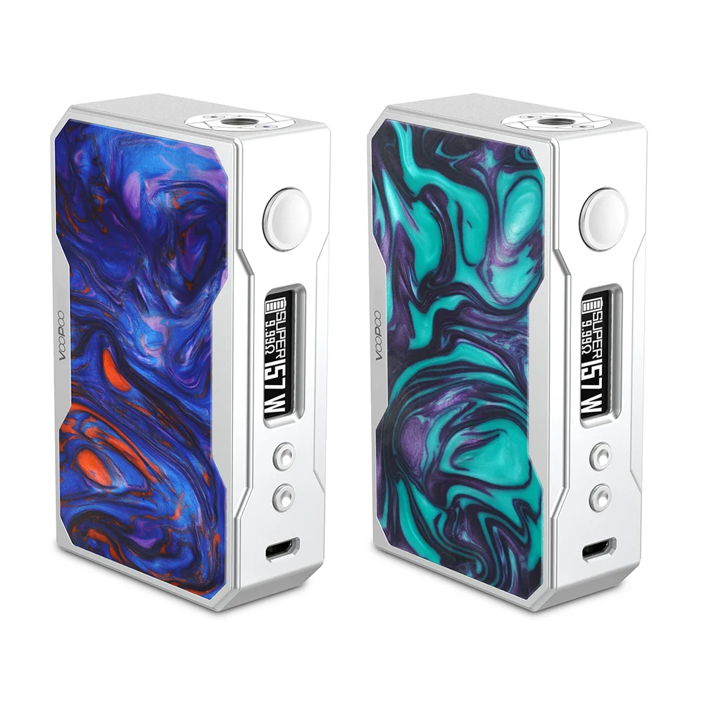 100% оригинал VOOPOO Drag 157 Вт TC коробка Mod 18650 Батарейный мод для электронных сигарет