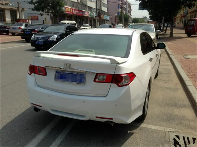 For Spirior acura TSX Spoiler 2008-2014 Honda Accord Acura ABS plastic Material Car Rear Wing Color | Автомобили и мотоциклы